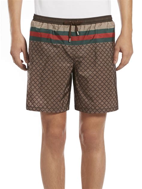 gucci swim shorts men's